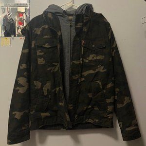 Levi's Camouflage Two-Pocket Trucker Jacket